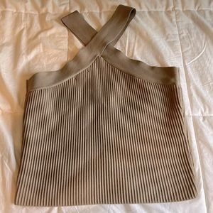 Halter tank. Lightly worn.
